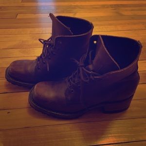 Frye Lace Up Boots